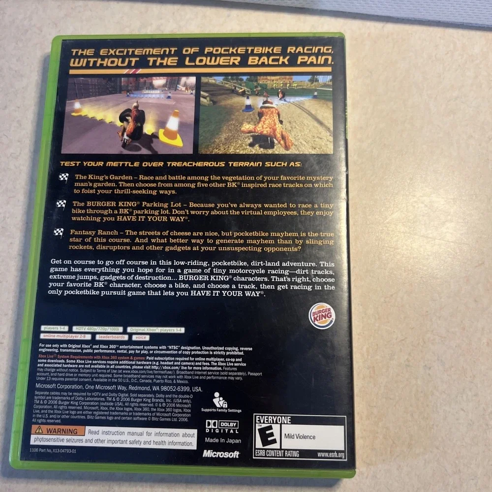 Xbox pocket bike